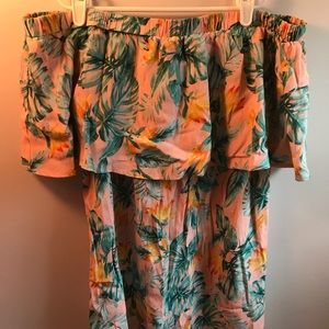 summery floral dress